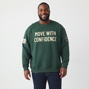 High Quality Printed Embroidered <b>Crewneck</b> Sweatshirt Men Oversized Polyester/Cotton Fleece Winter Sweatshirts 300gsm - Product Image 6