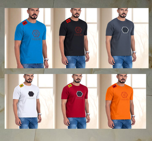 Camisetas Personalizadas de Alta Calidad para Hombre, Impresión de Logotipo, Poliéster, Sublimación, Camisetas con Diseño Gráfico, Camisetas Estampadas, Camisetas Personalizadas en Venta - Product Image 1