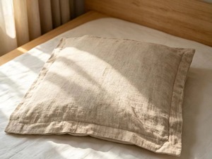 Housse de coussin personnalisée en gros, style luxueux, en lin, respectueuse de l'environnement - Product Image 3