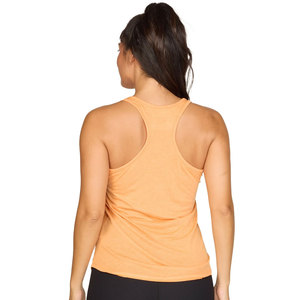 <b>Women</b> Dark Grey Stylish Activewear Sports Tank <b>Top</b> with <b>Mesh</b> Design Racerback Tank <b>Tops</b> - Product Image 4
