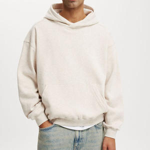 Sudadera con Capucha Casual para Hombre, 65% Poliéster 35% Algodón, 500 Gsm, Corte Cuadrado, Tejido Francés, Estilo Puff, Otoño, Color Sólido, OEM - Product Image 5