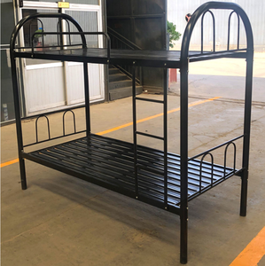 В наличии, качественная современная мебель из утолщенного стального каркаса, детская двухъярусная кровать для общежитий - Product Image 3