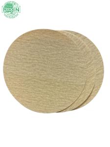 Wholesale 150mm Yellow Medium Hardness OEM Sanding Disc 1mm Thickness Model AP33M for Polishing Machines High Quality - Product Image 4