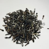 Embouts de lunettes en corne de buffle naturelle, faits à la main, durables et de qualité supérieure, brun moyen, pour composants de lunettes NHE Overseas