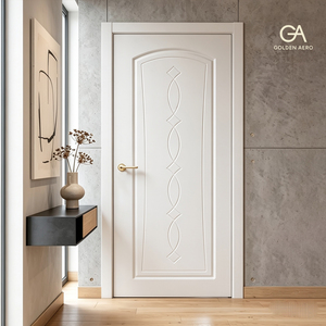 Puerta Interior de Madera Sólida Golden Aero, Diseño Moderno, Apertura Manual, Superficie Acabada, para Apartamento, Dormitorio, Villa, Uso Doméstico GA-33L - Product Image 2
