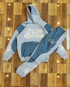 Conjunto Deportivo para Hombre con Logotipo Personalizado, Sudadera con Capucha y Pantalones Deportivos de Algodón Grueso, Fabricante - Product Image 4