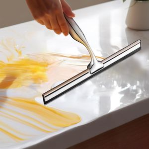 Tergivetro multiuso a 2 ganci per porte in vetro, bagno, finestrini auto, specchi, piastrelle, parabrezza - Strumento per la pulizia domestica - Product Image 5