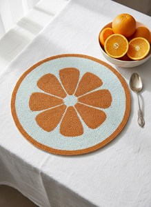 Beautiful Beaded Embroidery <b>Table</b> <b>Placemat</b> Handmade Decorative Mat for <b>Dining</b> Room Kitchen and Special Occasions - Product Image 6