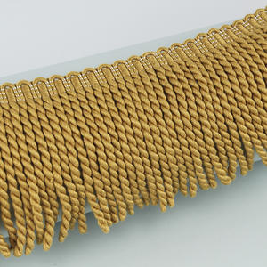 HIgh Quality Decorative Cotton Bullion Fringe – Wholesale Fashion Sun Umbrella <b>Trim</b> for <b>Curtains</b>, Garments & Home Textiles - Product Image 2
