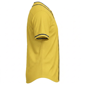 Nouveau maillot de baseball imprimé personnalisé pour homme, nom et numéro, respirant, 100% polyester, manches courtes, logo personnalisé, grande taille - Product Image 4