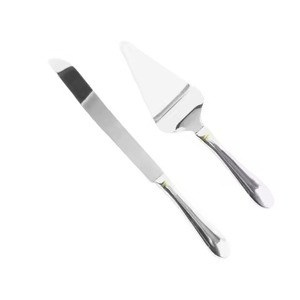 Ensemble de service de table à desserts de luxe, couteau à gâteau et spatule de qualité supérieure pour les réceptions - Product Image 3