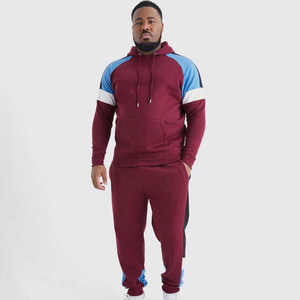 Conjunto Deportivo Personalizado para Hombre, Sudadera con Capucha y Pantalones Jogger a Juego, Ropa Deportiva, Ropa Urbana, para Gimnasio, Entrenamiento, Atletismo, Dos Piezas - Product Image 1