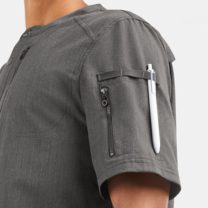 Uniformes médicos personalizados para hombre OEM ODM, uniformes de hospital, diseño para enfermería, clínica, veterinaria, conjunto de uniformes médicos de lujo. - Product Image 5