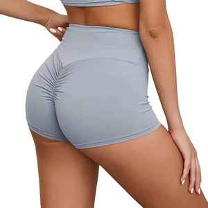 Shorts de Mezclilla para Mujer, Casuales, de Verano, Cintura Media, Personalizados, OEM, al por Mayor, Elegantes, con Dobladillo - Product Image 4