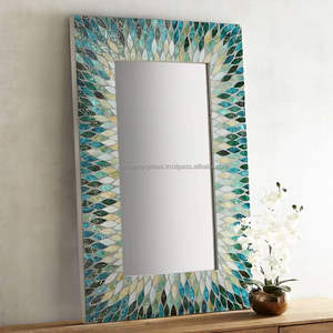 Handmade <b>Mosaic</b> Glass Wall <b>Mirror</b> for Wall Bathroom Hotel and Restaurants Wall Decoration From India - Product Image 3