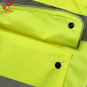 Chaleco de Seguridad Reflectante de Alta Visibilidad con Logotipo Personalizado, Precio al por Mayor, Chaleco de Trabajo de Alta Visibilidad, Fabricante OEM Personalizado 2026 - Product Image 6