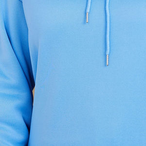 Conjunto Deportivo de 2 Piezas para Mujer, 100% Algodón, Felpa, Color Sólido, Estilo Casual, para Invierno, con Capucha - Product Image 4