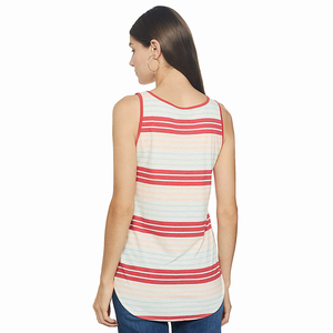 Débardeur en tricot pour femme avec logo personnalisé, écologique, séchage rapide, respirant, 100% coton, longueur standard, vêtements de sport pour la remise en forme - Product Image 2