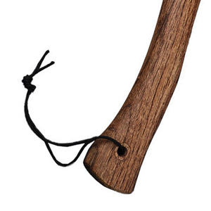 Cuchillo para Pizza de Grado Industrial Forjado a Mano con Cabeza de Hacha de 9 Pulgadas y Mango de Madera para Uso en Exteriores - Product Image 6