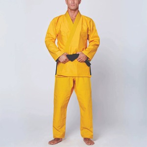 ODM Karate Suit Custom Design Logo Cotton Gi White Black WKF Style Wholesale Manufacturer - Product Image 5