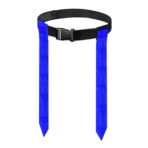 Ceinture de football à dégagement rapide, système 3 drapeaux, ensemble de 3 drapeaux, fabrication directe usine, logo personnalisé OEM, boucle à dégagement rapide, ceinture de flag football - Product Image 5