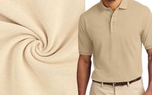 Organic Cotton Polo for Men Luxury <b>Combed</b> Fabric Anti-Pilling Durable Work Shirt Timeless Style - Product Image 2