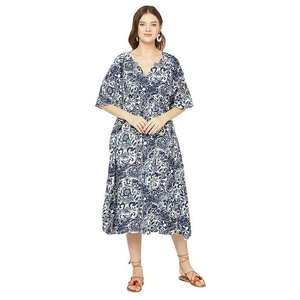 Vestido Kaftán de Dama de Honor con Múltiples Opciones, Talla Grande, Estilo Boho Maxi Kimono Poncho Largo, Vestido de Fiesta Africano Bohemio, Cubre Traje de Baño - Product Image 3