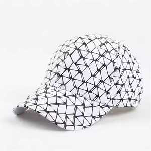 Casquette de baseball à motif géométrique, chapeau décontracté unisexe, chapeau respirant en polyester pour adultes, printemps et été - Product Image 3