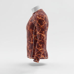 Camiseta Deportiva Unisex de Manga Larga, Estilo Rashguard, Compresión Casual para Gimnasio, Fitness, Entrenamiento, BJJ, MMA, Jiu Jitsu, Grappling - Product Image 2