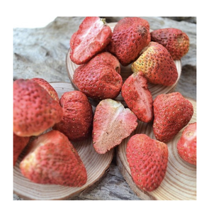 Ingrédients alimentaires : poudre et tranches de fraises lyophilisées de haute qualité pour les utilisations industrielles en boulangerie - Product Image 1