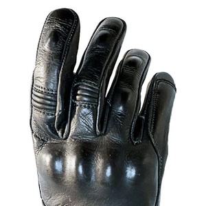 Gants de course en cuir premium à motif château, haute performance, manchette courte, fermeture auto-agrippante, doigts complets, respirants - Product Image 4