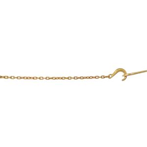 Gancio a J e Gancio di Presa Forgiati Grado 70, Catena di Traino da 6 Piedi con Carico di Lavoro Sicuro di 4.700 Libbre e Ganci di Traino da 8 Pollici - Product Image 3