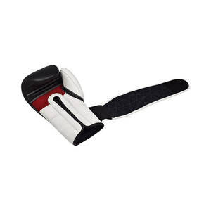 Fit Boxing Gloves High-Impact Wrist Support Sparring Mitts Professional Protective Gear Hook-and-Loop Closure <b>Synthetic</b> <b>Leather</b> - Product Image 4