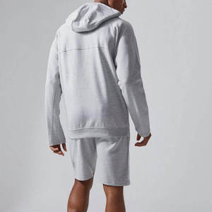 Men's Full <b>Zip</b> <b>Hooded</b> Tracksuit Set Casual Hoodie and Shorts Outfit Athletic Sportswear Two Piece Activewear - Product Image 6