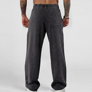 Pantalon décontracté tendance délavé à l'acide pour adultes, nouvelle collection, pantalon homme sur mesure délavé à l'acide aux prix les plus bas - Product Image 2