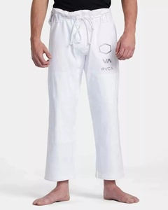Kimono de Jiu-Jitsu Brasileño RVCA para Hombre, Color Blanco, Corte Regular, 100% Algodón, Logotipo Termotransferible, Transpirable, Ropa de Artes Marciales - Product Image 3