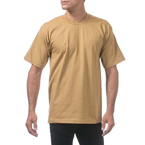 Camiseta de Cuello Redondo para Hombre, Verano, Algodón, 250 Gramos, Ligera, Transpirable, OEM, ODM, Camisetas de Trabajo, Venta al Por Mayor Personalizadas - Product Image 4