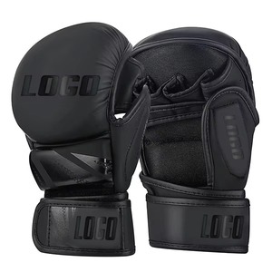 ถุงมือชก MMA สำหรับฝึกซ้อม พร้อมโลโก้แบบกำหนดเองได้ตามต้องการ ชุดศิลปะการต่อสู้ ถุงมือ MMA สีตามสั่ง ถุงมือหนัง PU สำหรับชกมวย - Product Image 4
