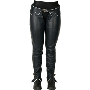 Guêtres complètes en cuir véritable de qualité supérieure, unisexe, vente en gros, équipement de protection pour l'équitation, personnalisable - Product Image 4