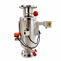 Nouvelle unité de décontamination à éjection des eaux usées, autonettoyante et entièrement automatique, en acier inoxydable SS304 SS316, avec filtre à contre-lavage, 1-300 microns
