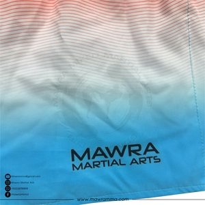 Shorts MMA personalizados para mujer Mawra, de secado rápido, sublimados, para entrenamiento, gimnasio, fitness y combate. - Product Image 6