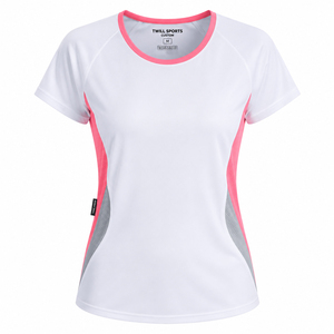 Camisetas Deportivas Ligeras con Diseño Personalizado, Estampadas, Transpirables, de Secado Rápido para Entrenamiento y Gimnasio para Mujer, Primavera Verano - Product Image 1