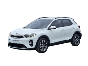 SUV compact d'occasion Stonic blanc, diesel, 4 portes, 2019, pour les trajets urbains, voiture d'occasion coréenne, voiture d'occasion - Product Image 1