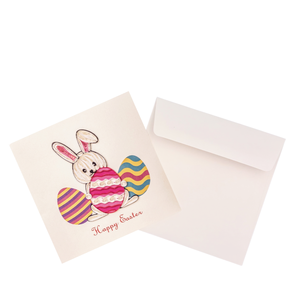 การ์ดควิลลิ่งแบบกำหนดเอง ดีไซน์ธีมสัตว์สำหรับเทศกาลอีสเตอร์ พร้อมซองการ์ด การ์ดอวยพรทำมือสำหรับโอกาสพิเศษ - Product Image 3