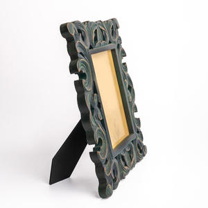 Brownwood Handicrafts - Marco de Fotos Hecho a Mano de Madera MDF de Estilo Vintage con Acabado Antiguo para Decoración de Mesa de Salón - Product Image 2