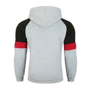 Sudadera con Capucha para Hombre, Estilo Color Block, Moda Coreana, Corte Ajustado, Informal, para Uso Diario - Product Image 2
