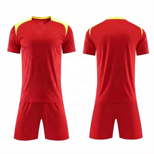 Wholesale Custom Soccer Wear Uniforms New Design Men Football Jersey Cheap Quick Dry Polyester Soccer Jerseys for Men - Product Image 1