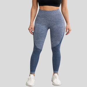 Leggings de Yoga para Mujer, Diseño Antiarrugas, Material Suave, Tela Impermeable y Transpirable, Servicio OEM, en Grandes Cantidades - Product Image 4