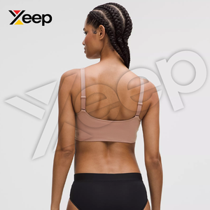 XEEP สปอร์ตบราโยคะคุณภาพสูงสำหรับผู้หญิง รุ่น XC-SB-79 สายรัดปรับได้ ระบายอากาศดี แผ่นรองถอดออกได้ รองรับได้ดี แห้งเร็ว - Product Image 2