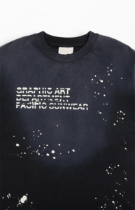 เสื้อยืดคอกลมสีดำซีดแบบผู้ชาย ทรงปกติ ผ้าฝ้าย 100% สวมใส่สบาย ลายการ์ตูน สไตล์ฮิปฮอป ระบายอากาศได้ดี RALMED SPORTS - Product Image 3